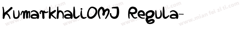 KumarkhaliOMJ Regula字体转换